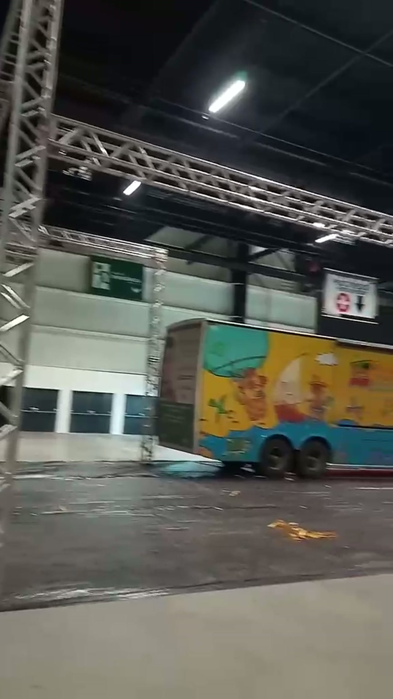 Estrutura montada para a Bienal do livro 2025 Anhembi 1