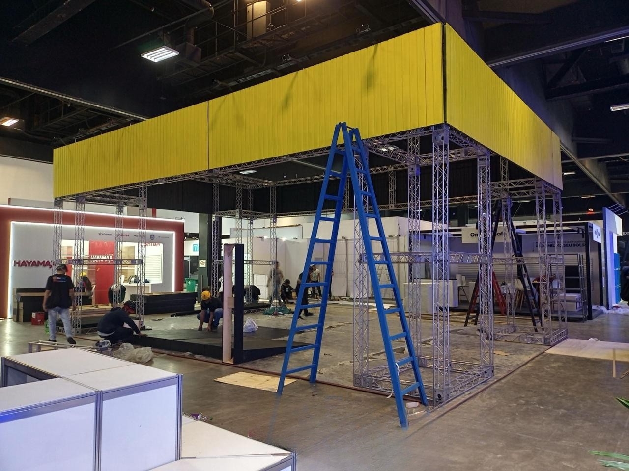 Estrutura montada no Evento Expo Transamerica em São Paulo